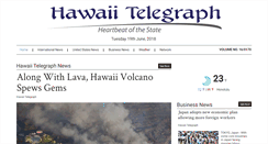 Desktop Screenshot of hawaiitelegraph.com